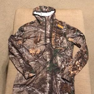 XGO (4) Men’s Water Resistant Camo Hoodie - Large